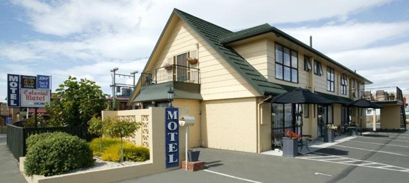 Colonial Motel Blenheim Exterior foto